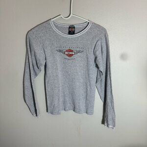 Harley Davidson Grey Las Vegas Top